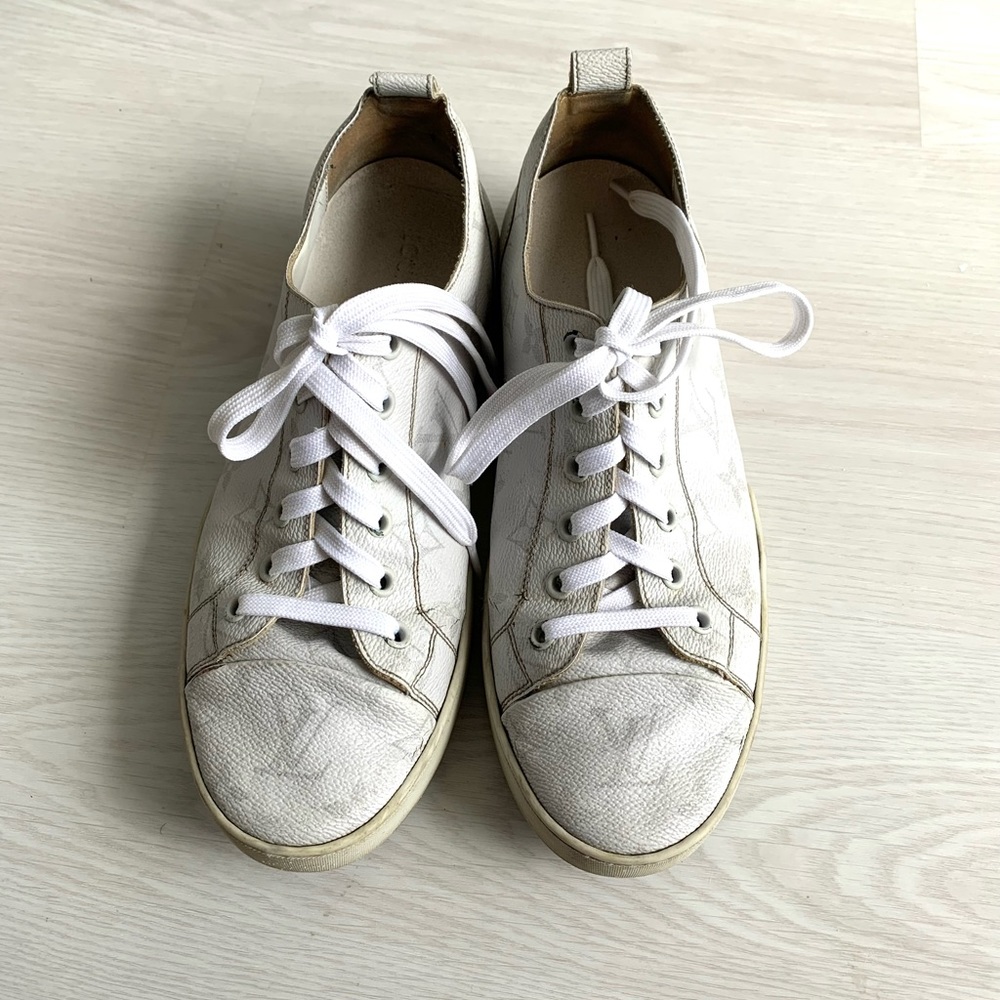 Luis Vuitton Leather Sneakers